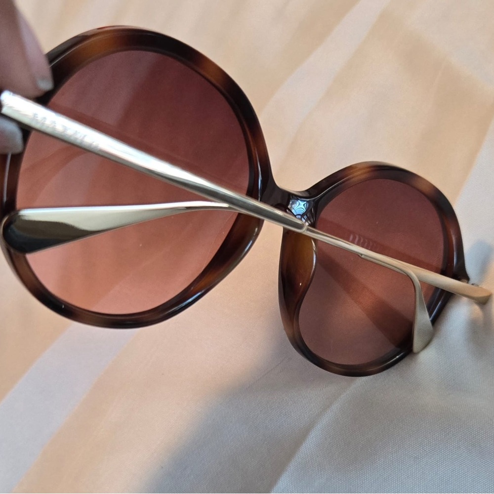 MAX&CO Elegant Havana Brown / Gold Sunglasses